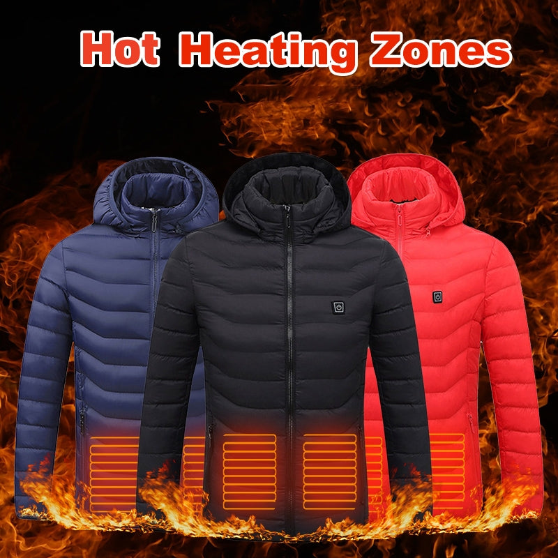 Mens Winter Heated Jacket