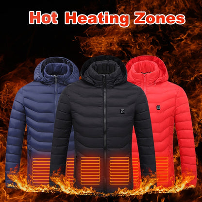 Mens Winter Heated Jacket
