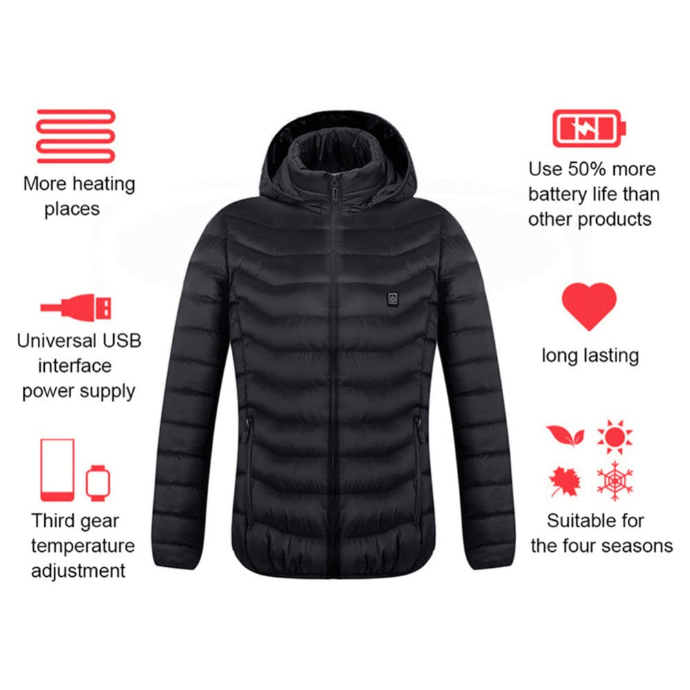 Mens Winter Heated Jacket